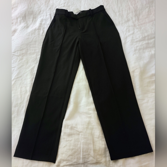 COPY - NWT Madewell The Petite Fairbanks Pant, 2P in True Black - Picture 9 of 12